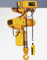 水泵工廠倉(cāng)庫(kù)貨物裝卸用環(huán)鏈電動(dòng)葫蘆