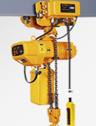 空調(diào)加工廠環(huán)鏈電動葫蘆用于物料搬運