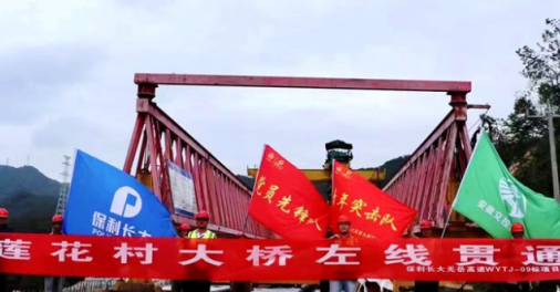 鋼絲繩電動葫蘆順利完成蓮花村大橋混凝土箱梁精準吊裝任務(wù)